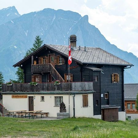 Gruppenhaus Im Walliser Alpstyle Rosswald Exteriör bild