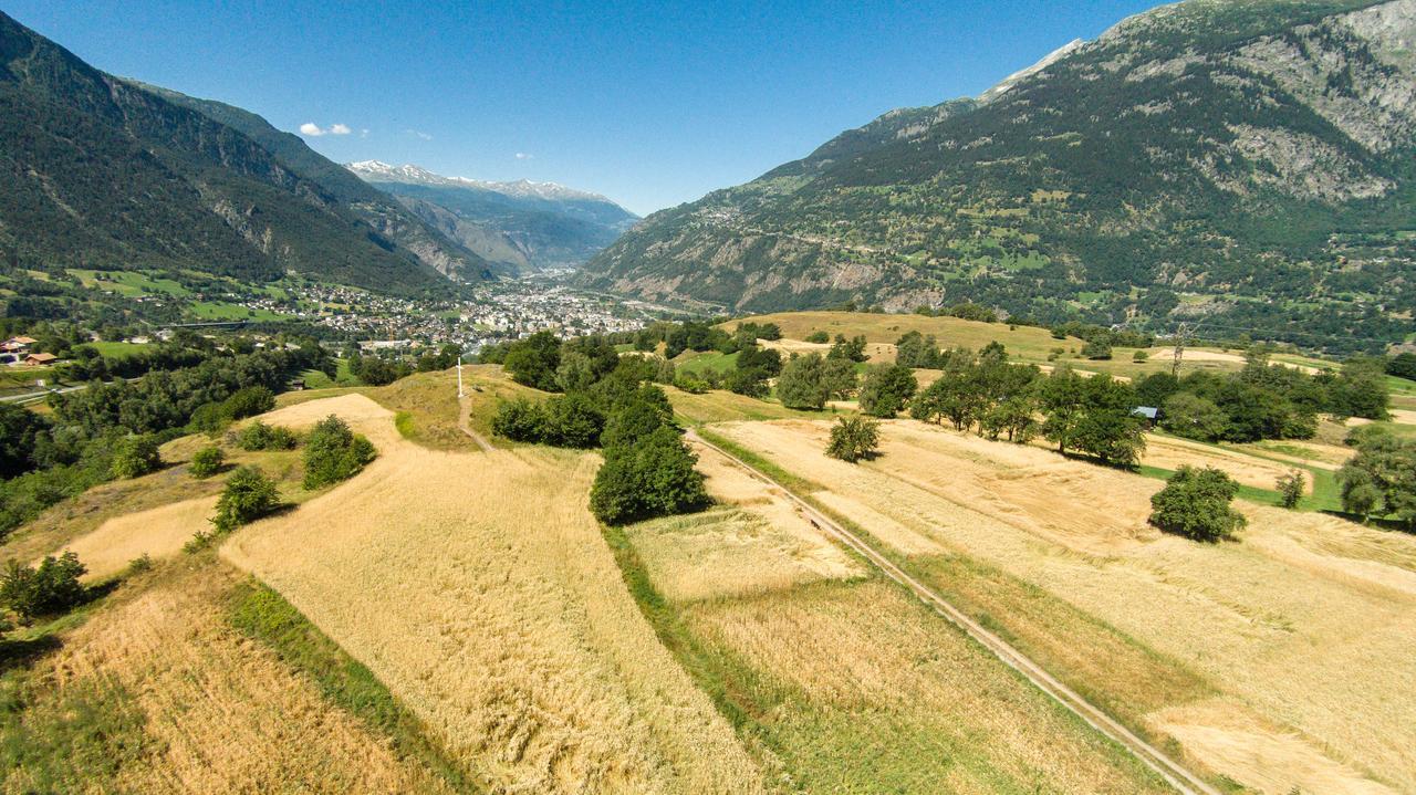 Gruppenhaus Im Walliser Alpstyle Rosswald Exteriör bild