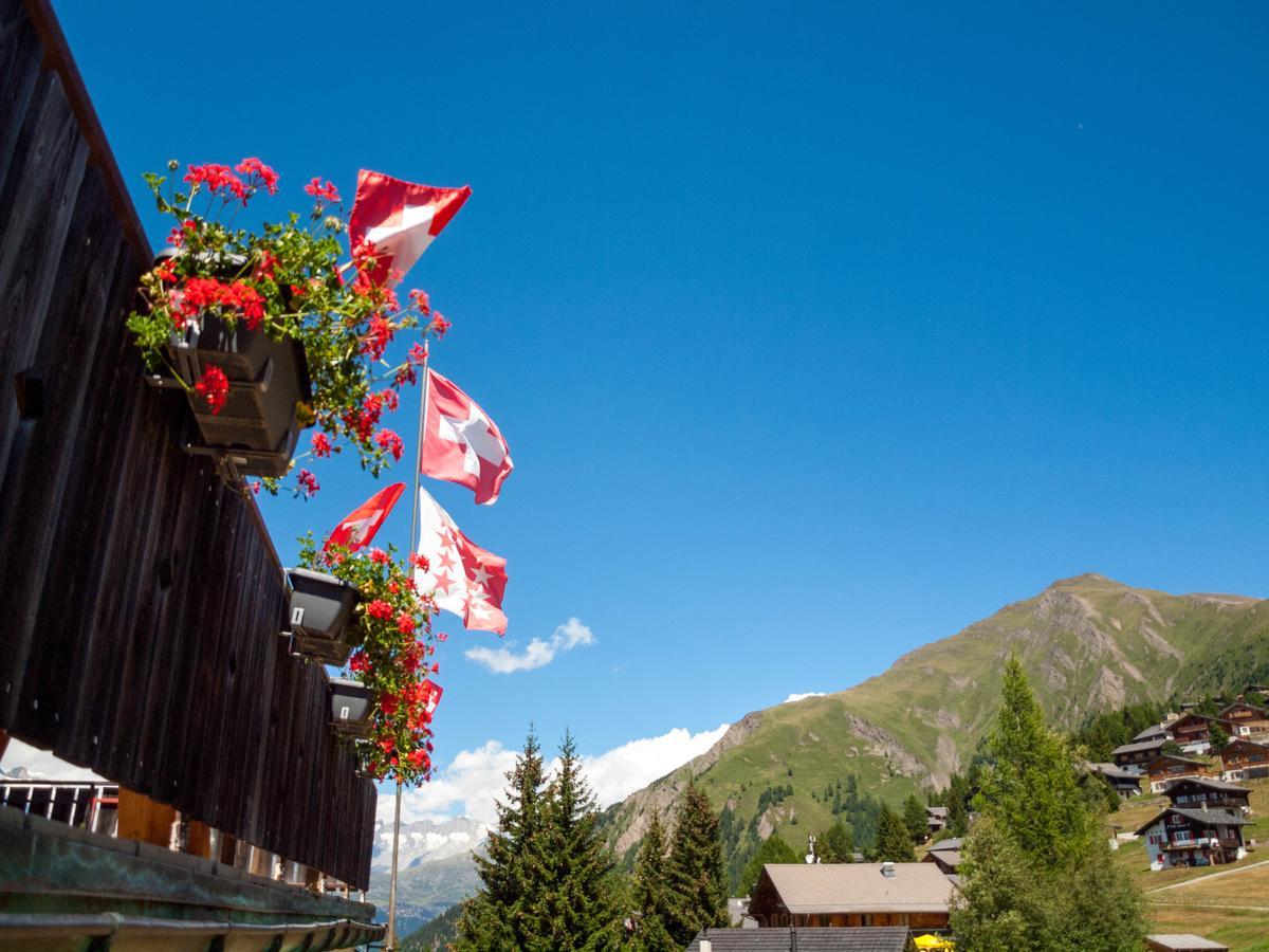 Gruppenhaus Im Walliser Alpstyle Rosswald Exteriör bild